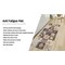 World Rug Gallery Antifatigue Mat, 47 in L x 18 in W, 0.47 in Thickness, Graphic, Brown 885BROWN18X47 - alternate 5